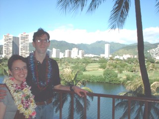 On the lanai